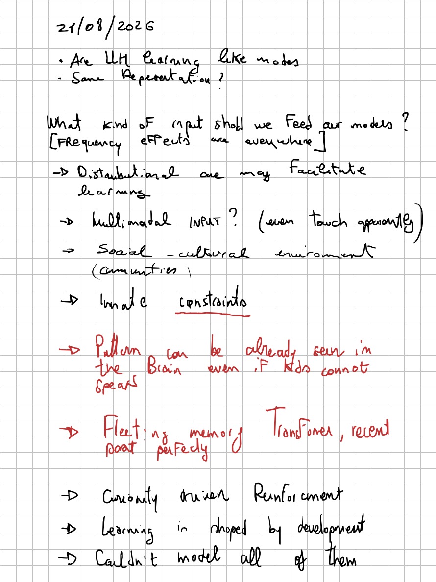 Page 11 of 12 of Lucia Domenichelli's handwritten notes from Caroline Rowland's lectures.