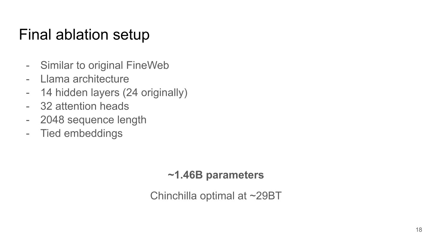 Page 18 of 74 from FineWeb 2 — Multilingual Web Data at Scale, included in Lucia Domenichelli's HPLT × NLPL Winter School notes.
