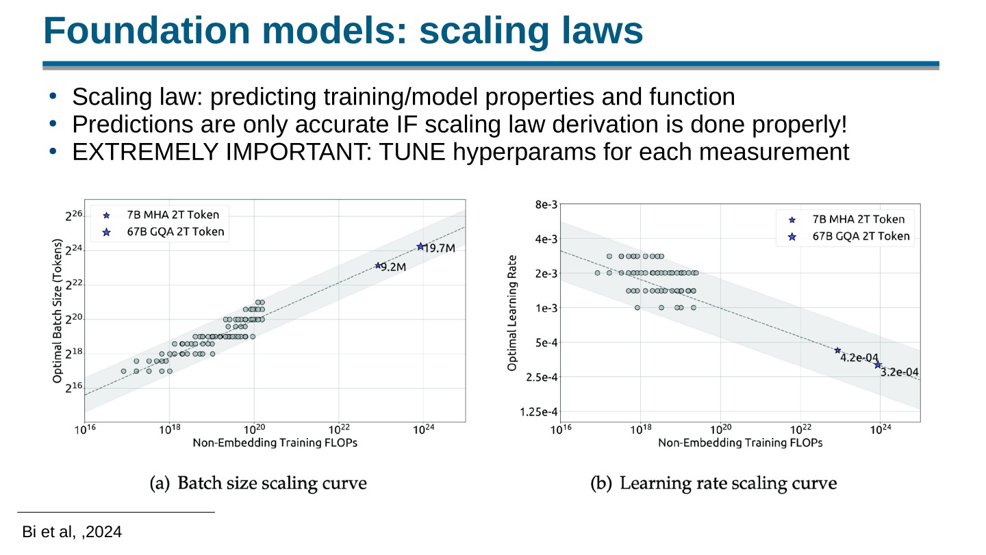 Page 40 of 100 from Open Foundation Models: Scaling Laws & Generalization, included in Lucia Domenichelli's HPLT × NLPL Winter School notes.