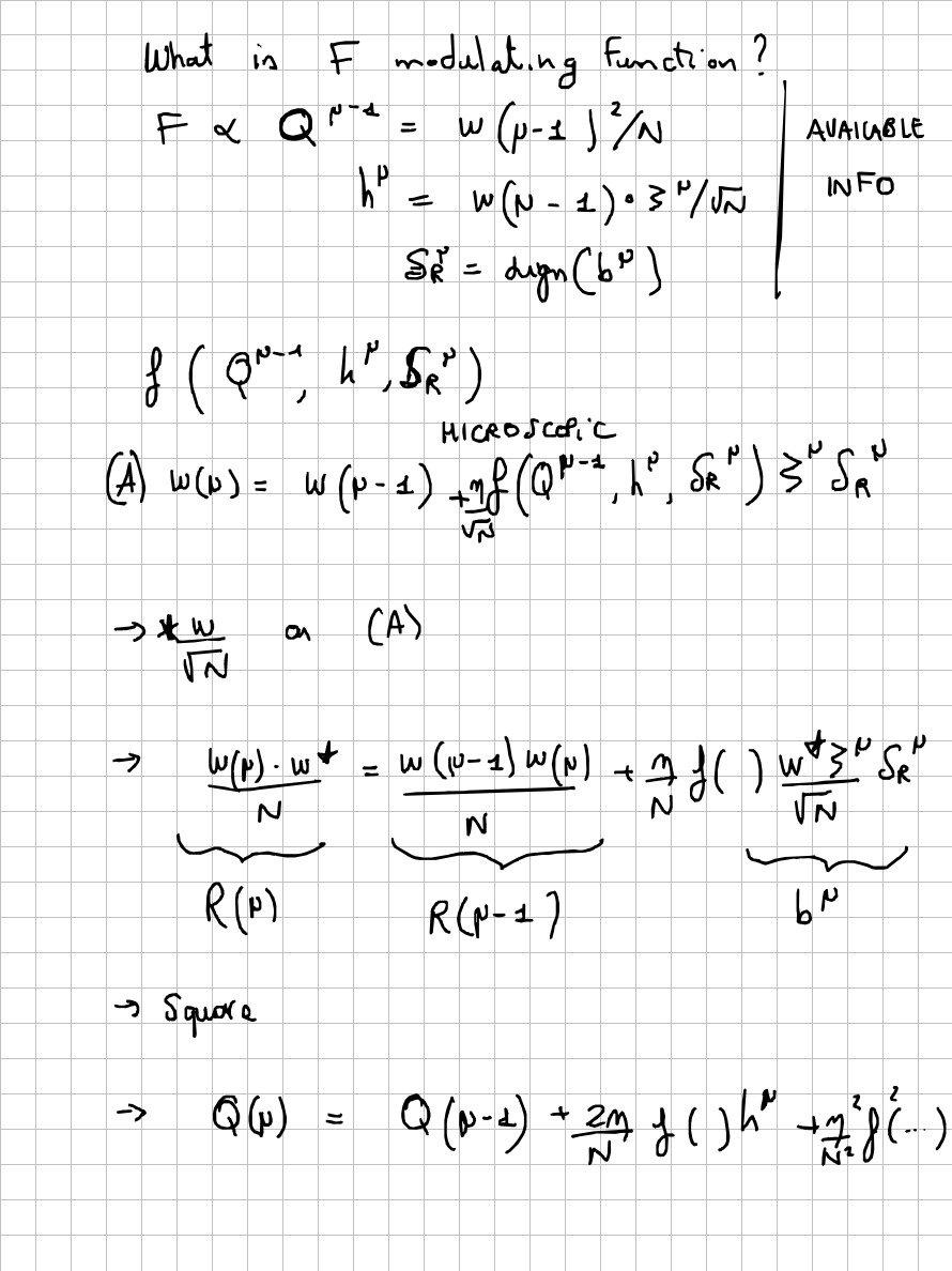 Page 11 of 32 of Lucia Domenichelli's handwritten notes from Michael Biehl's lectures.