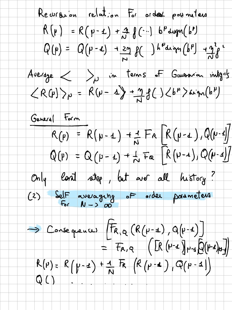 Page 12 of 32 of Lucia Domenichelli's handwritten notes from Michael Biehl's lectures.