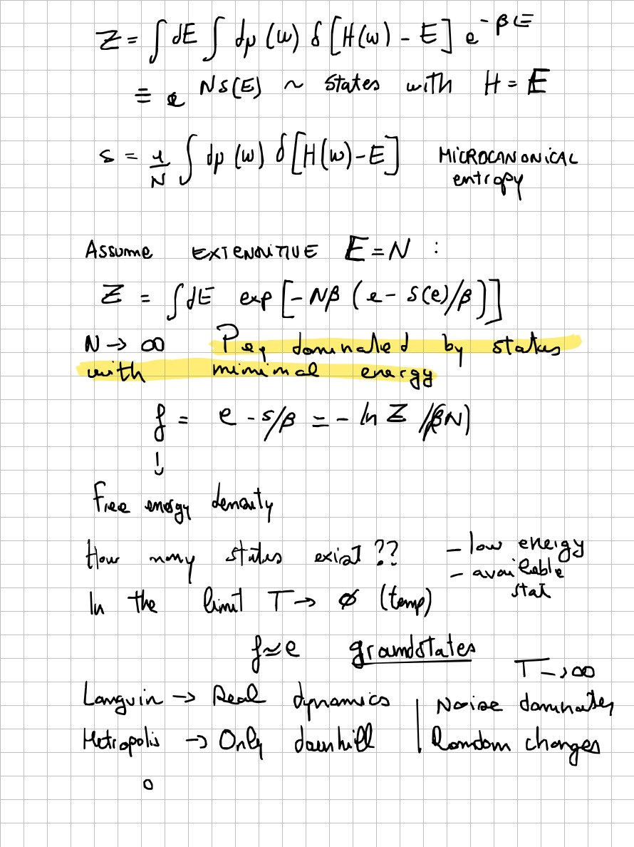 Page 18 of 32 of Lucia Domenichelli's handwritten notes from Michael Biehl's lectures.