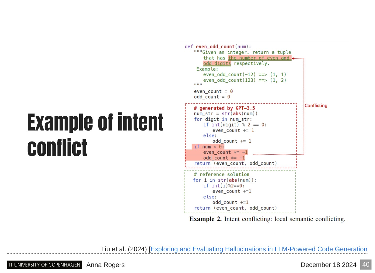 Page 40 of 121 from Large Language Models and Factuality, included in Lucia Domenichelli's HPLT × NLPL Winter School notes.