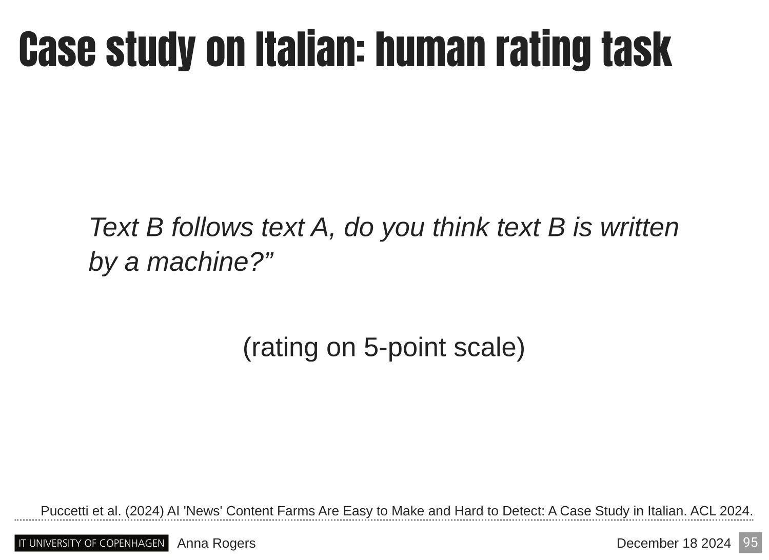 Page 95 of 121 from Large Language Models and Factuality, included in Lucia Domenichelli's HPLT × NLPL Winter School notes.
