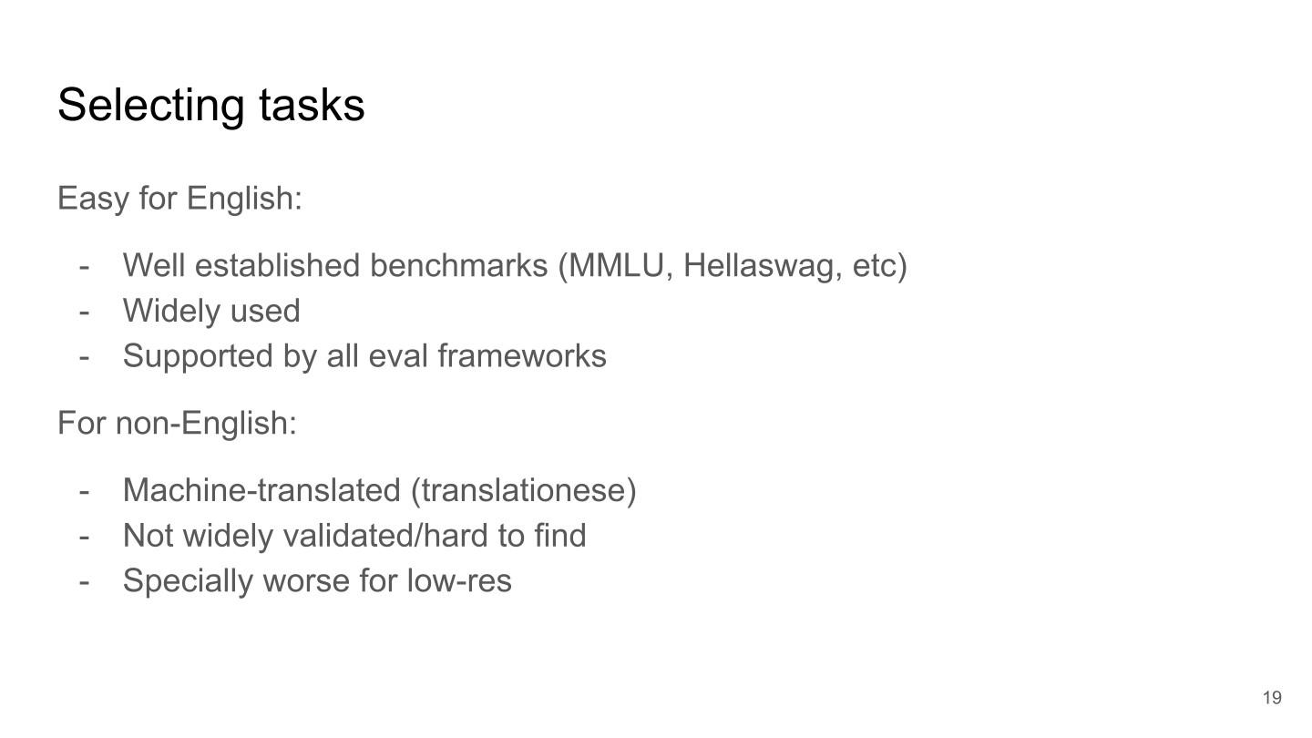 Page 19 of 74 from FineWeb 2 — Multilingual Web Data at Scale, included in Lucia Domenichelli's HPLT × NLPL Winter School notes.
