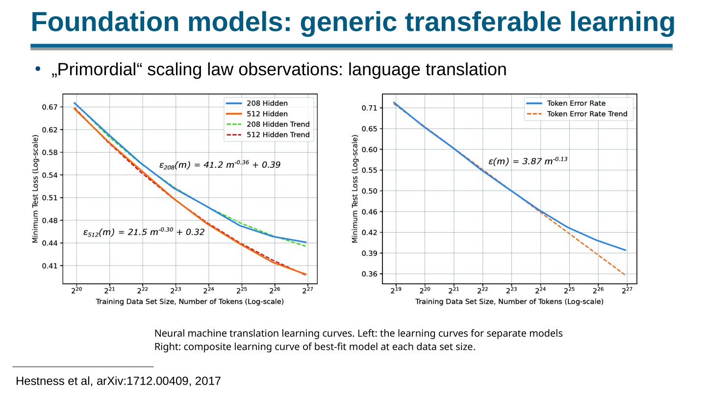 Page 10 of 100 from Open Foundation Models: Scaling Laws & Generalization, included in Lucia Domenichelli's HPLT × NLPL Winter School notes.