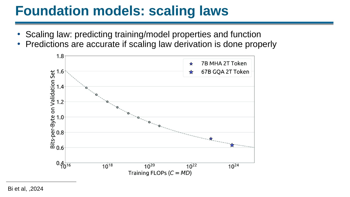 Page 41 of 100 from Open Foundation Models: Scaling Laws & Generalization, included in Lucia Domenichelli's HPLT × NLPL Winter School notes.