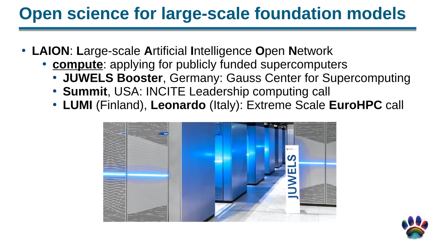 Page 71 of 100 from Open Foundation Models: Scaling Laws & Generalization, included in Lucia Domenichelli's HPLT × NLPL Winter School notes.