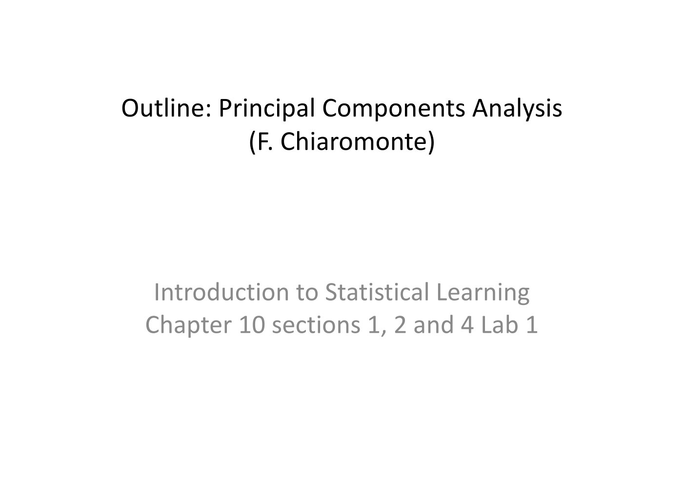 Original annotated Statistical Learning and Large Data course material, page 22 of 172.