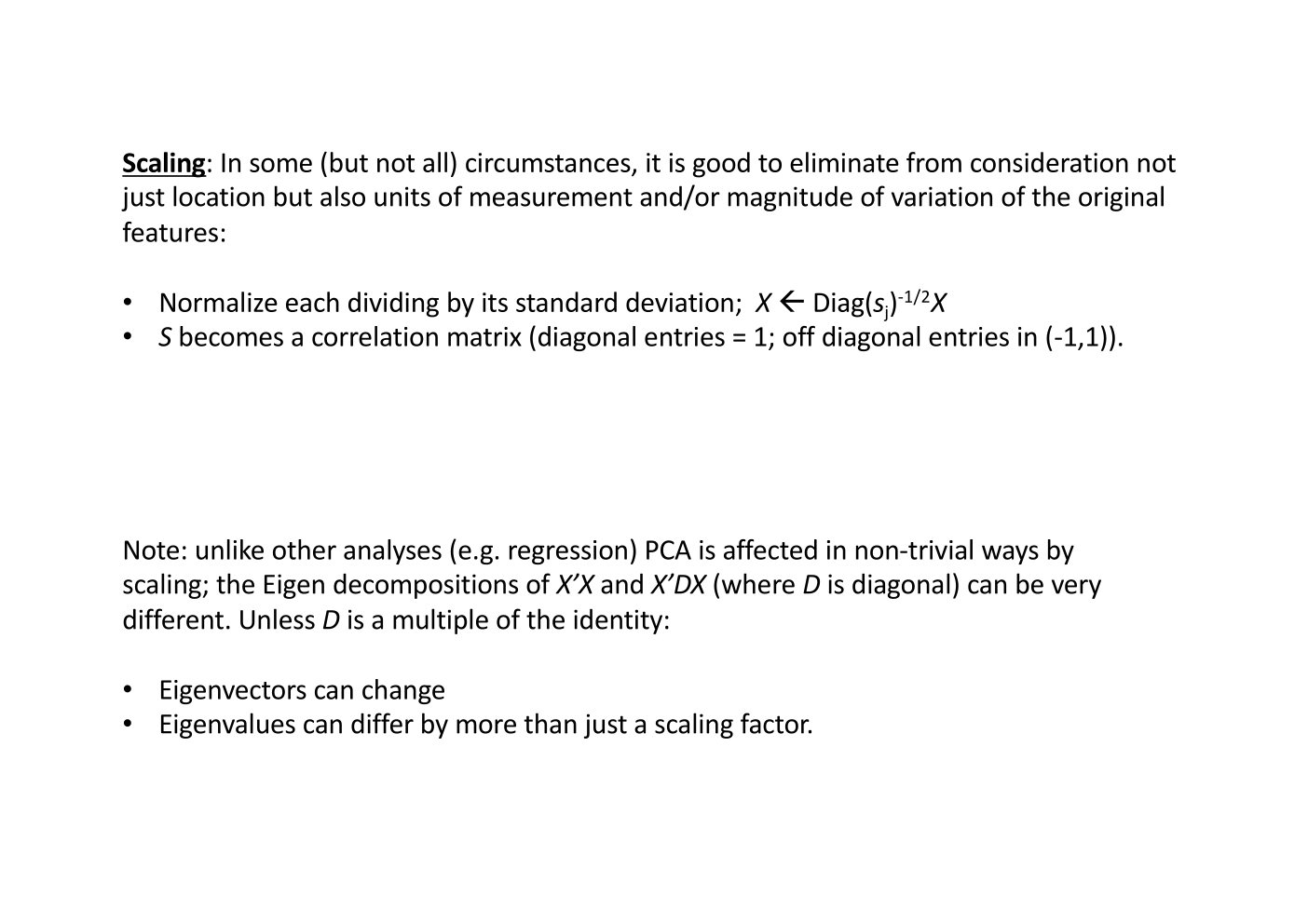 Original annotated Statistical Learning and Large Data course material, page 34 of 172.