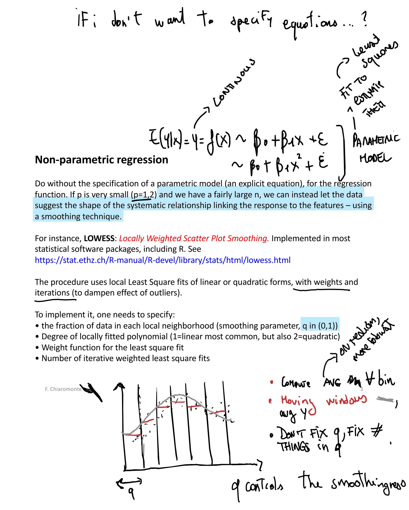 Original annotated Statistical Learning and Large Data course material, page 55 of 172.