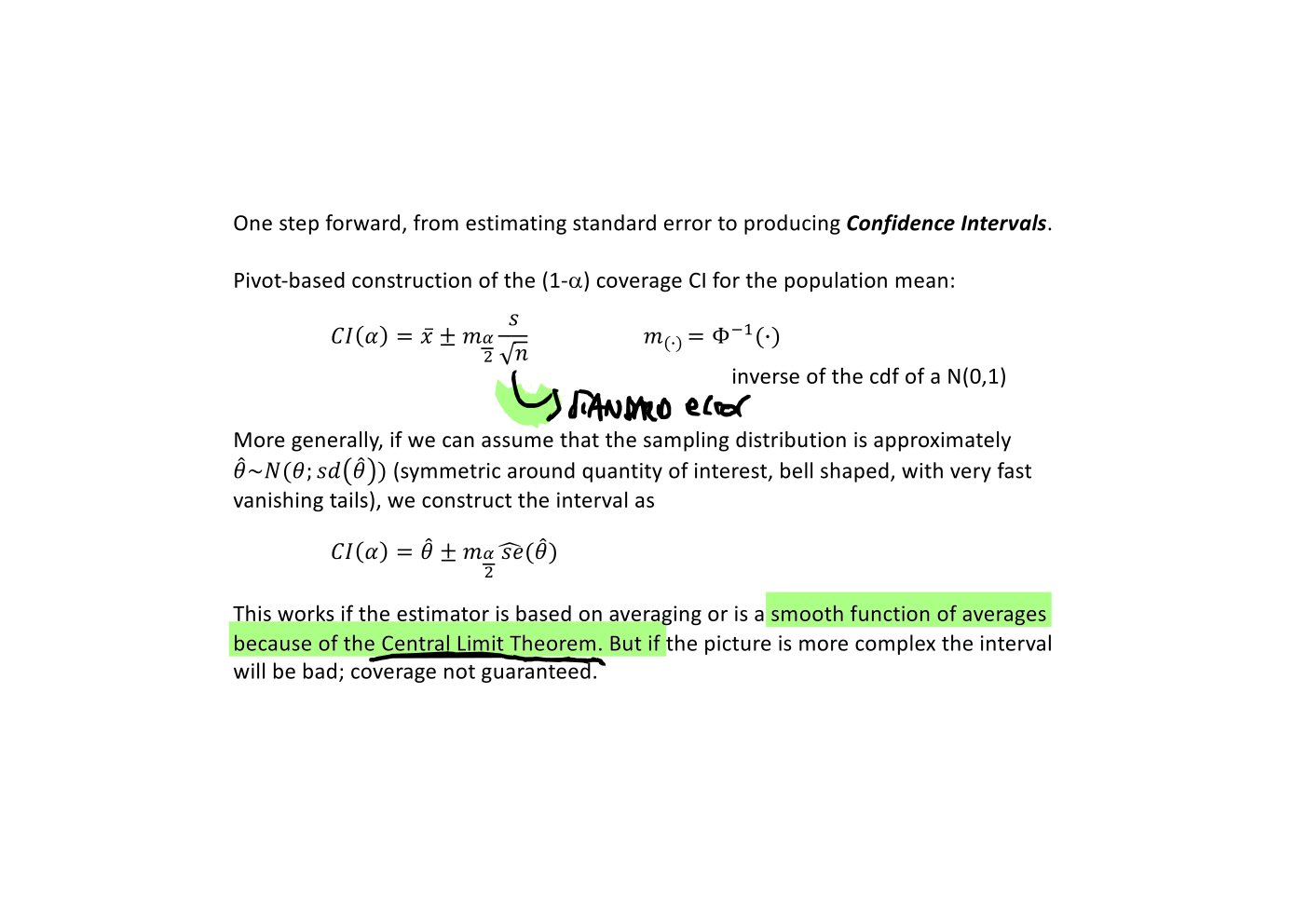 Original annotated Statistical Learning and Large Data course material, page 81 of 172.