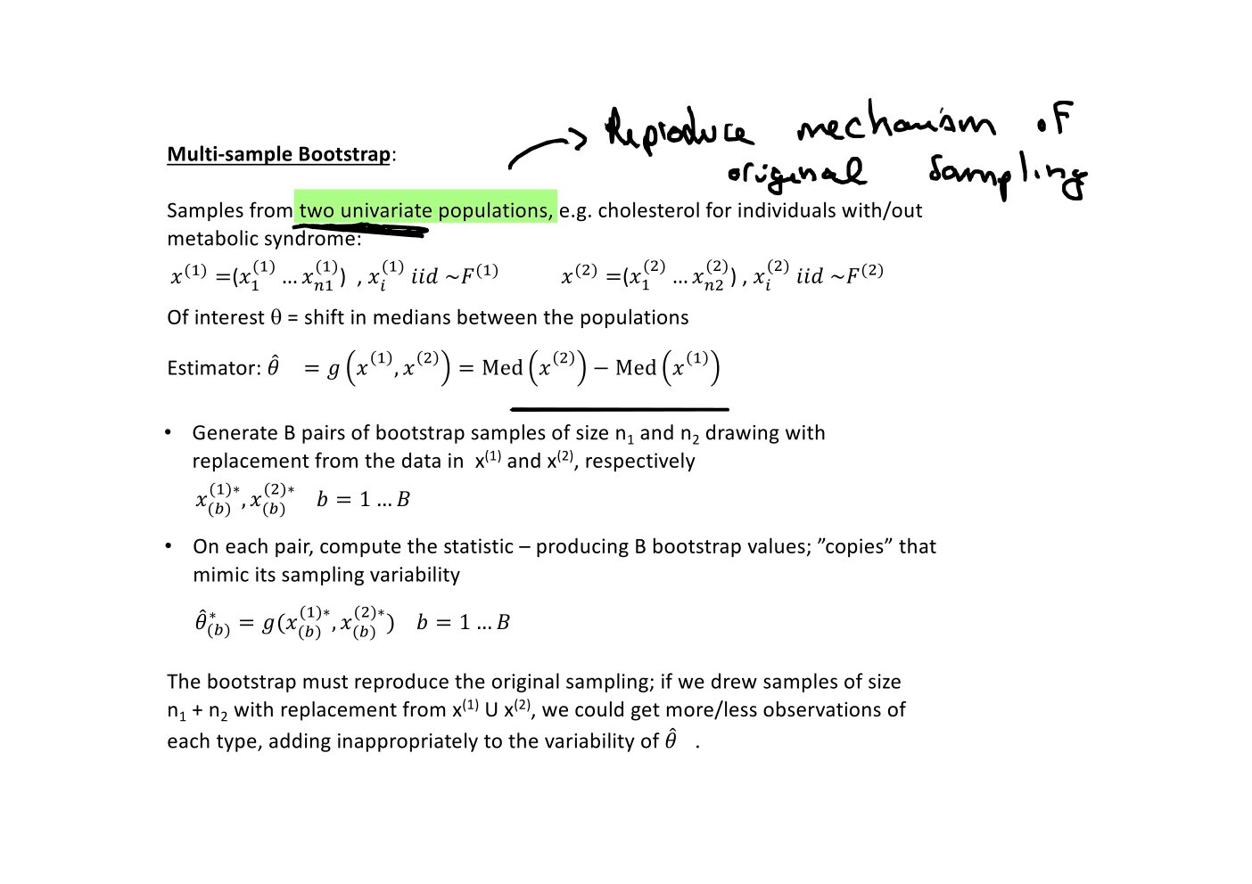 Original annotated Statistical Learning and Large Data course material, page 86 of 172.
