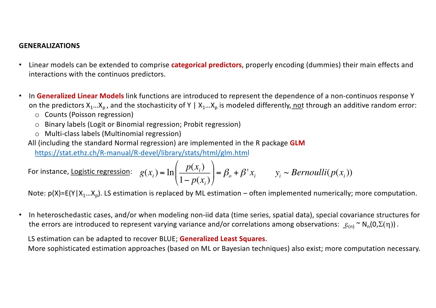 Original annotated Statistical Learning and Large Data course material, page 100 of 172.