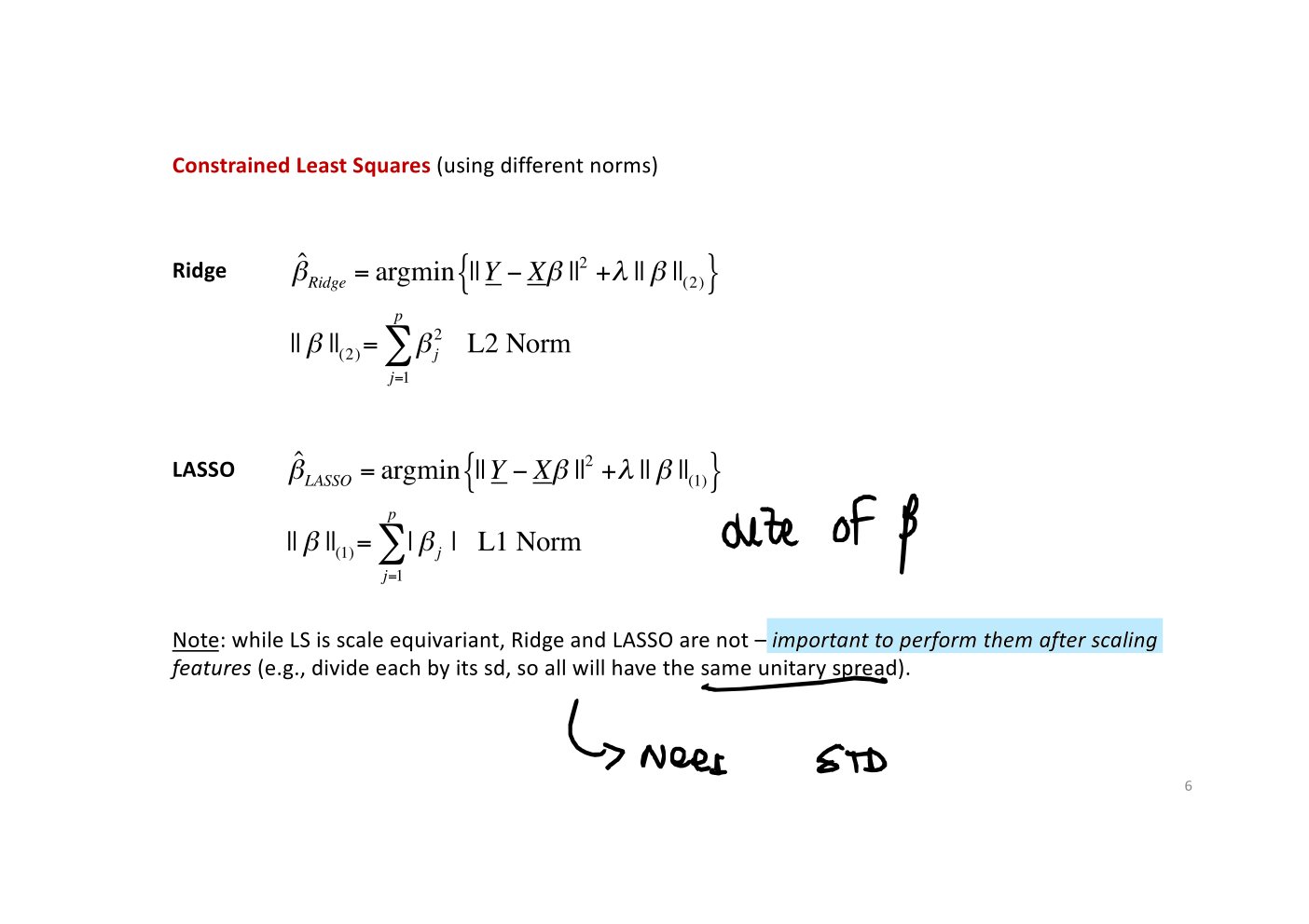Original annotated Statistical Learning and Large Data course material, page 109 of 172.