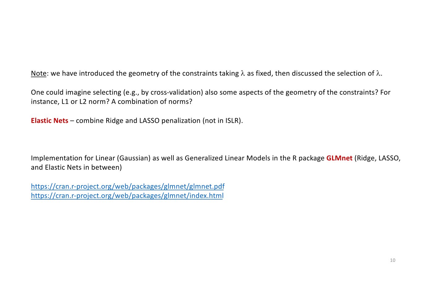 Original annotated Statistical Learning and Large Data course material, page 113 of 172.