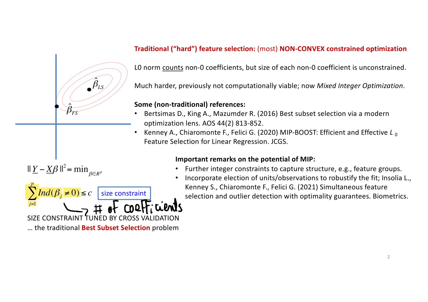 Original annotated Statistical Learning and Large Data course material, page 122 of 172.