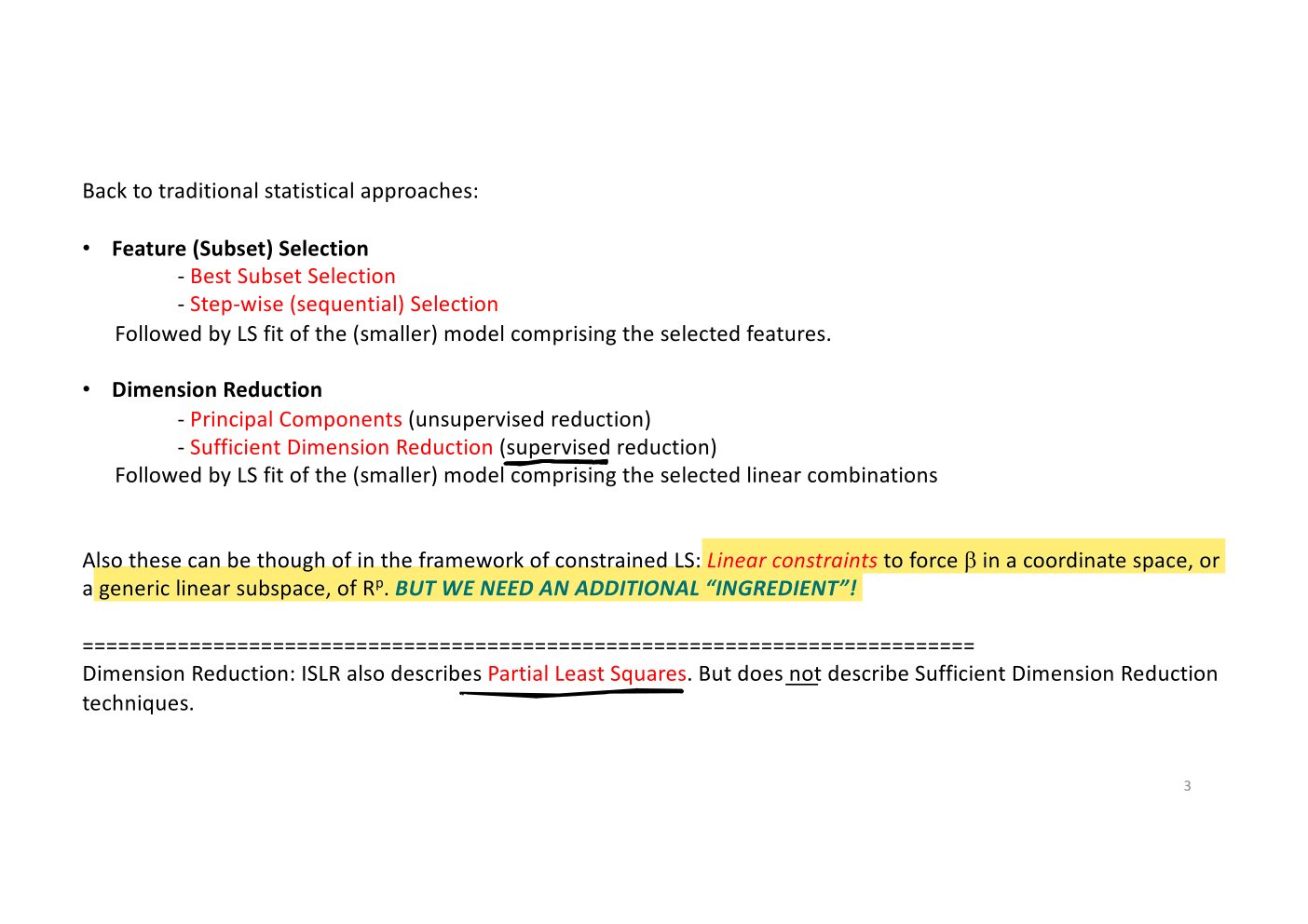 Original annotated Statistical Learning and Large Data course material, page 123 of 172.