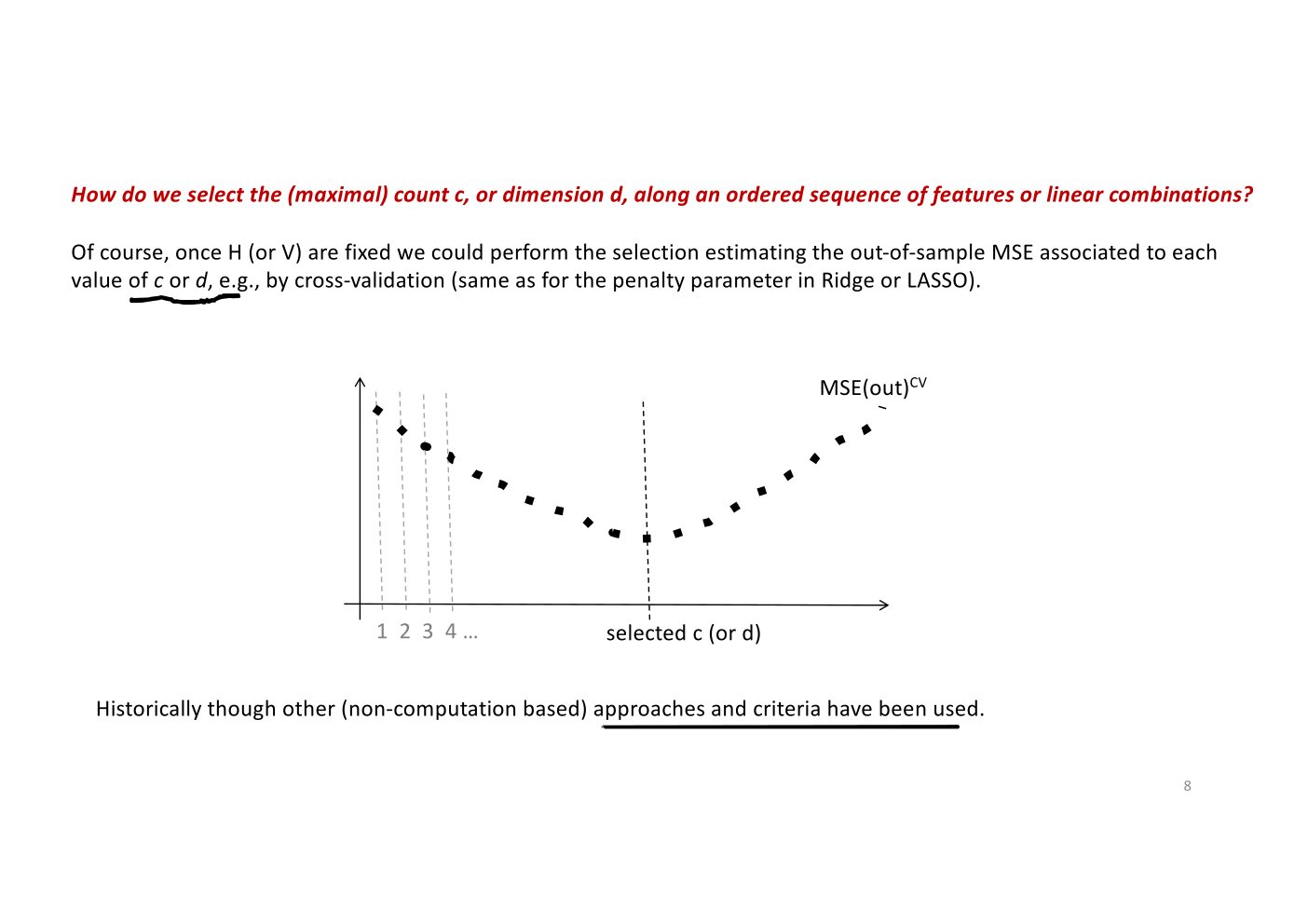 Original annotated Statistical Learning and Large Data course material, page 128 of 172.
