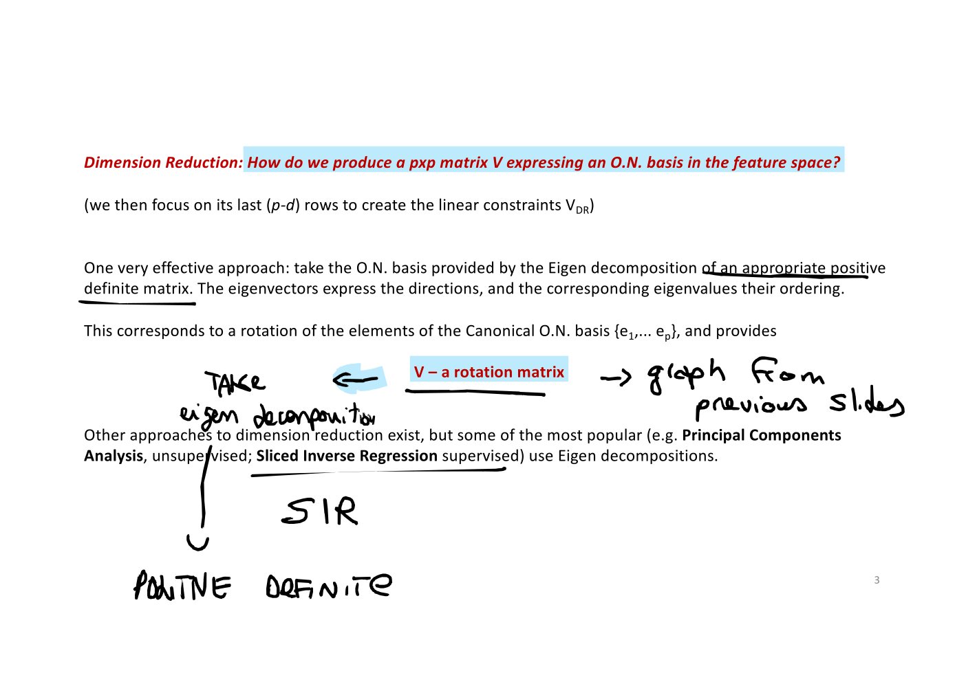 Original annotated Statistical Learning and Large Data course material, page 135 of 172.