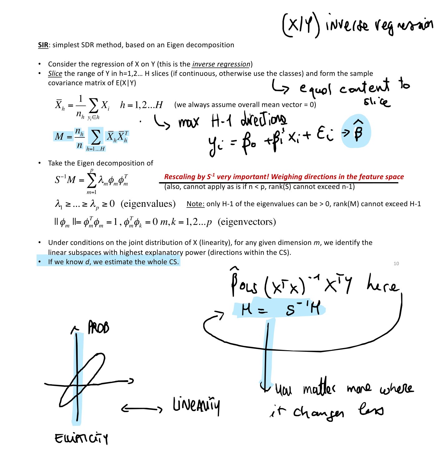Original annotated Statistical Learning and Large Data course material, page 142 of 172.