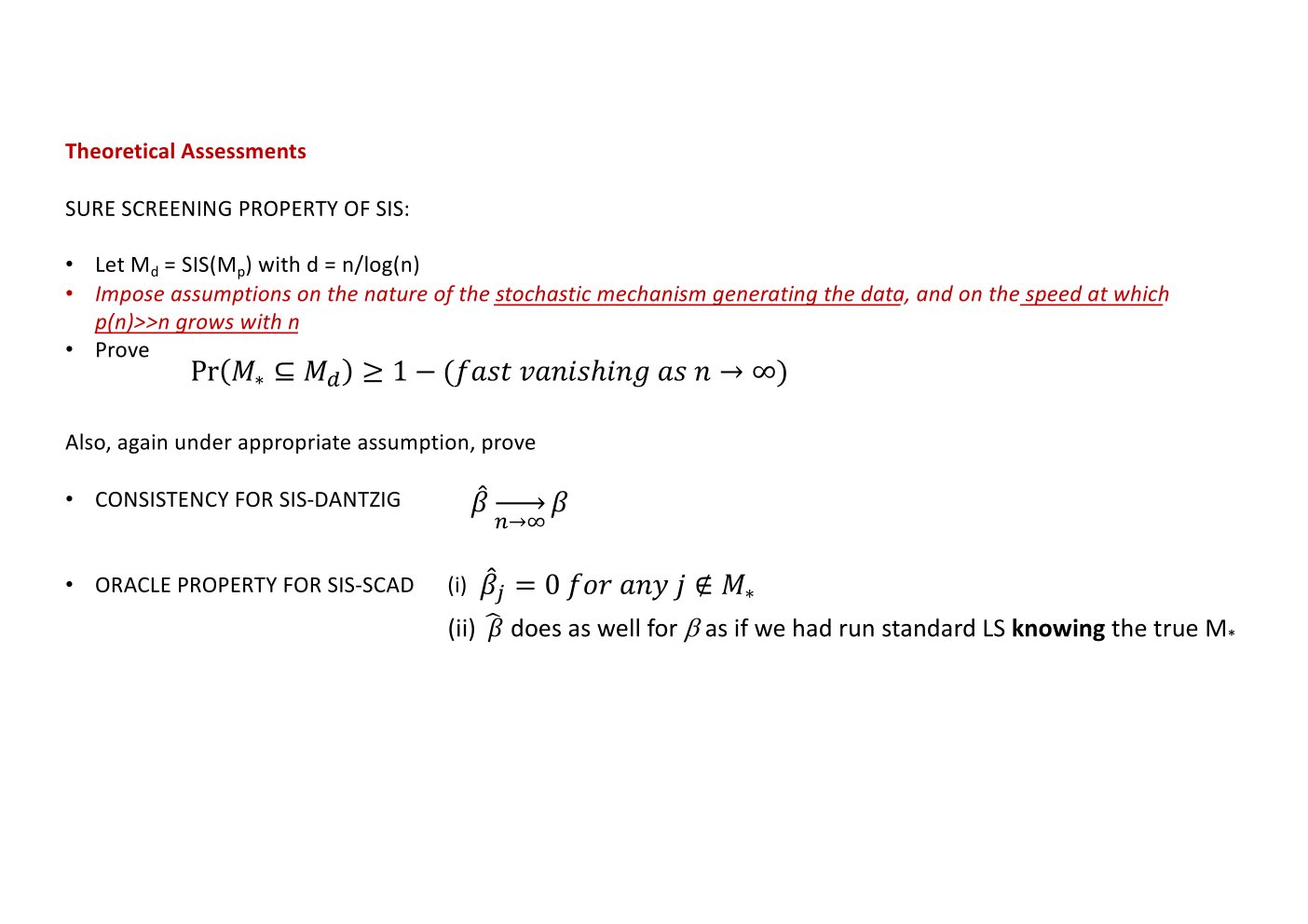 Original annotated Statistical Learning and Large Data course material, page 158 of 172.