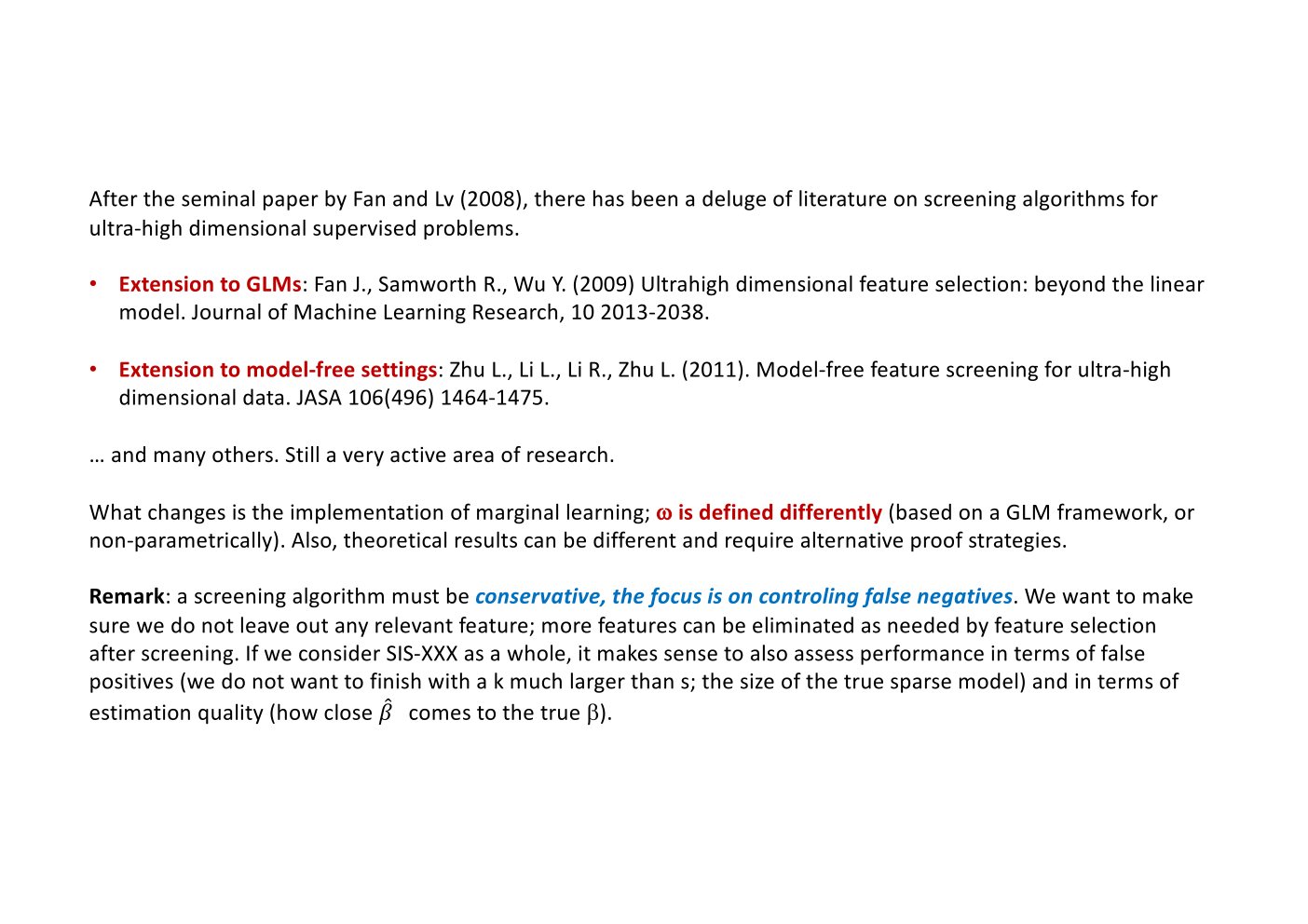 Original annotated Statistical Learning and Large Data course material, page 162 of 172.